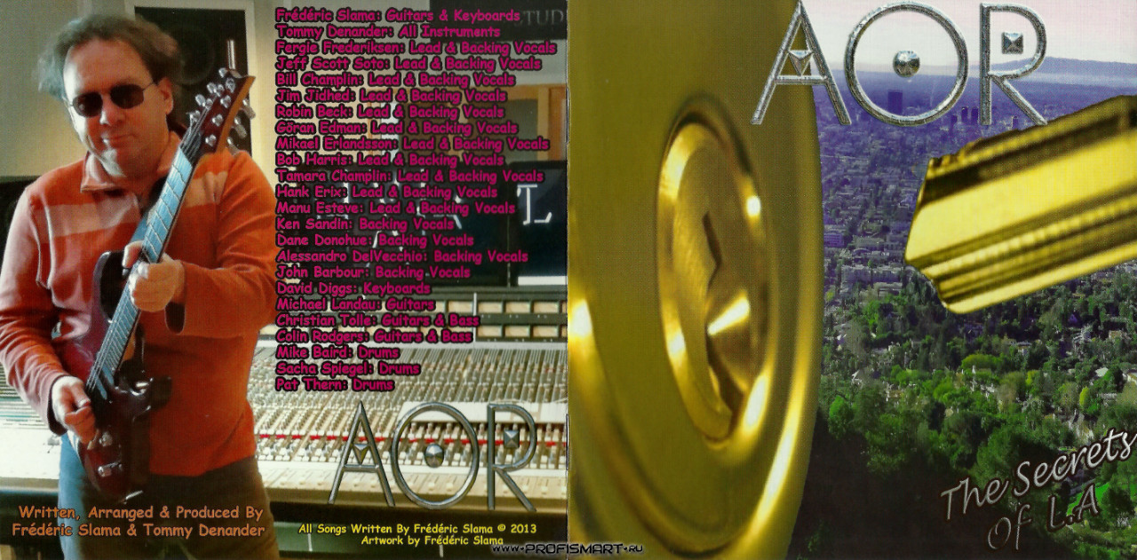 Музыка полностью песня. «AOR» (Frederic Slama) 2006 – l.a. attraction. Frederic Slama’s AOR - the Secrets of l.a (2013). Frederic Slama’s AOR – the Ghost of l.a.. Garrison (AOR) - the demos.